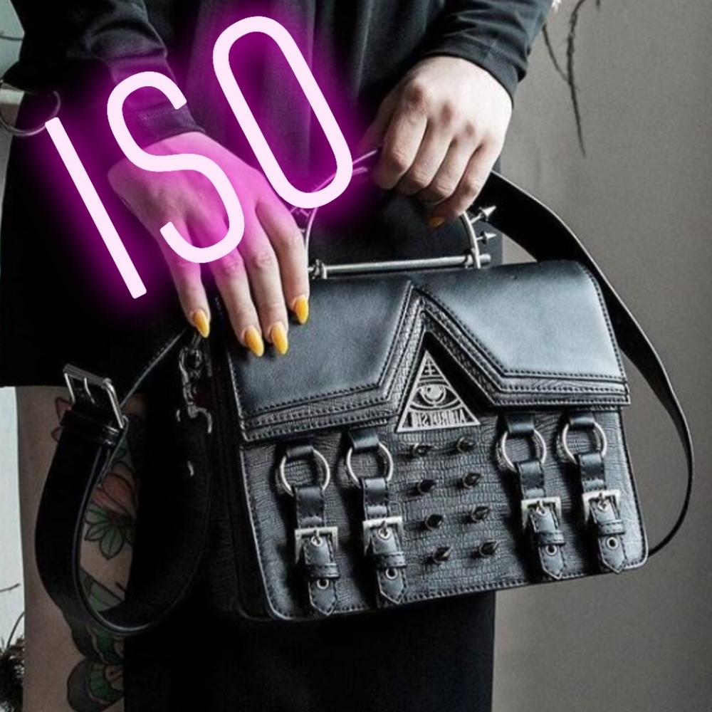 DISTURBIA CHAOS BAG PURSE ISO